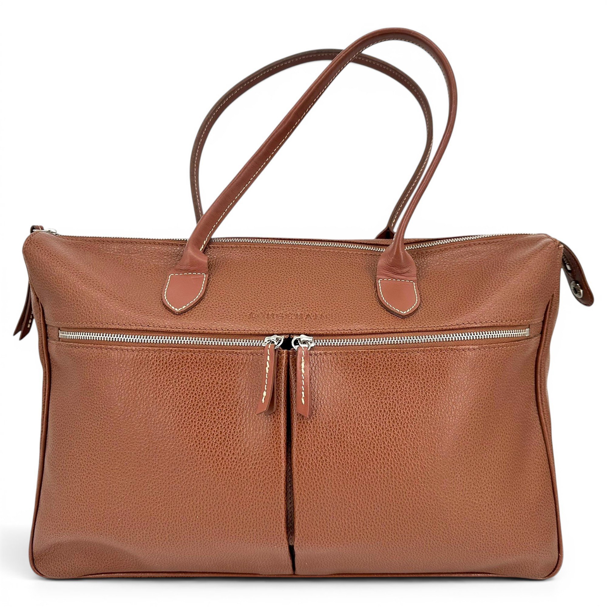 Leather handbag
