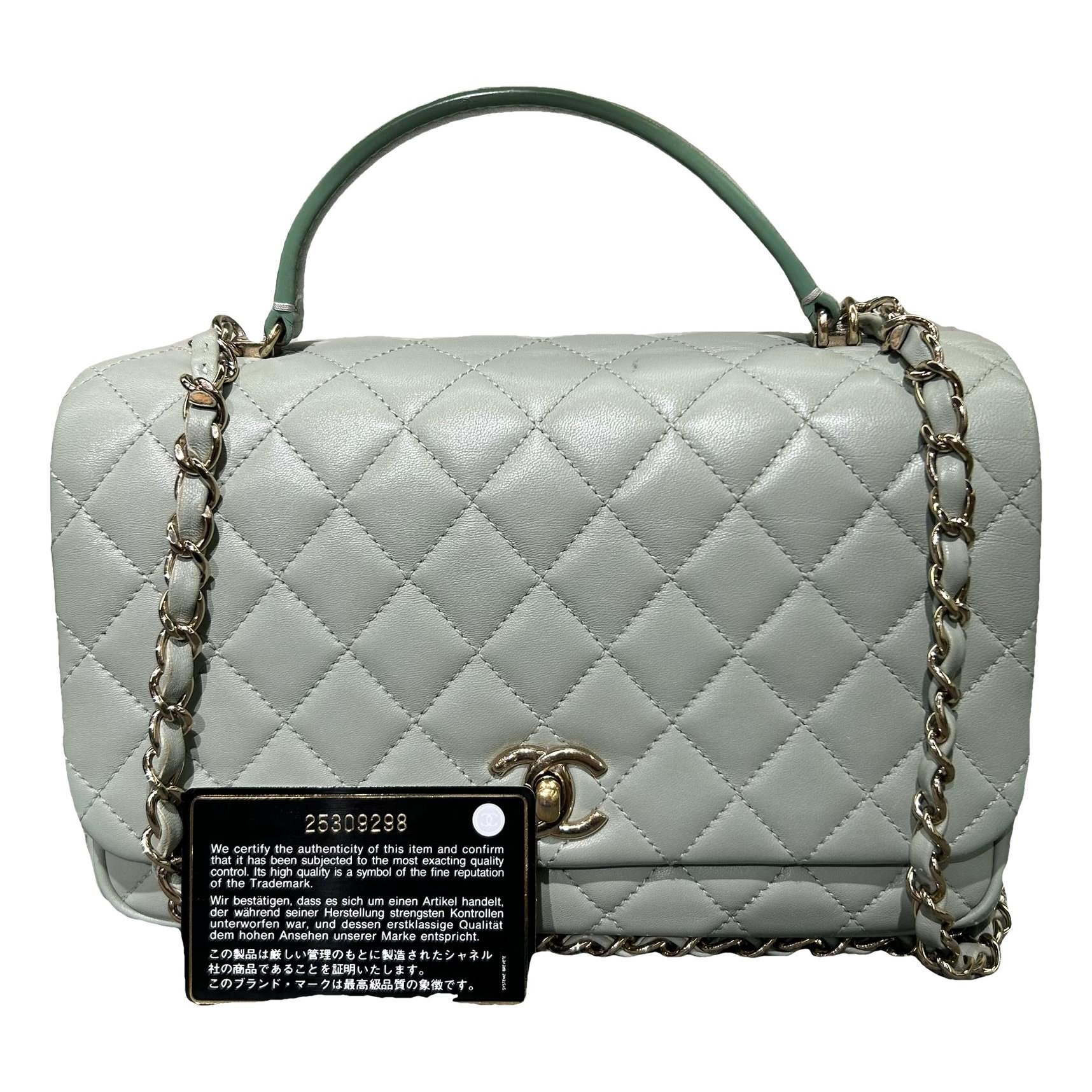 Coco Handle leather handbag