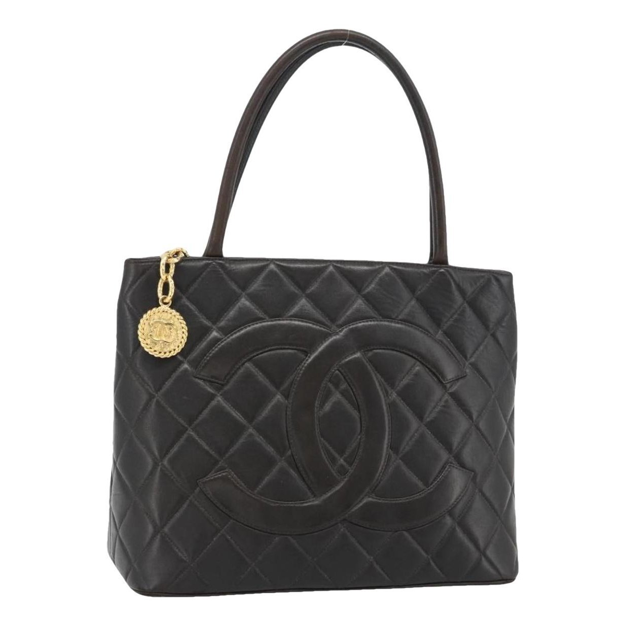 Leather tote