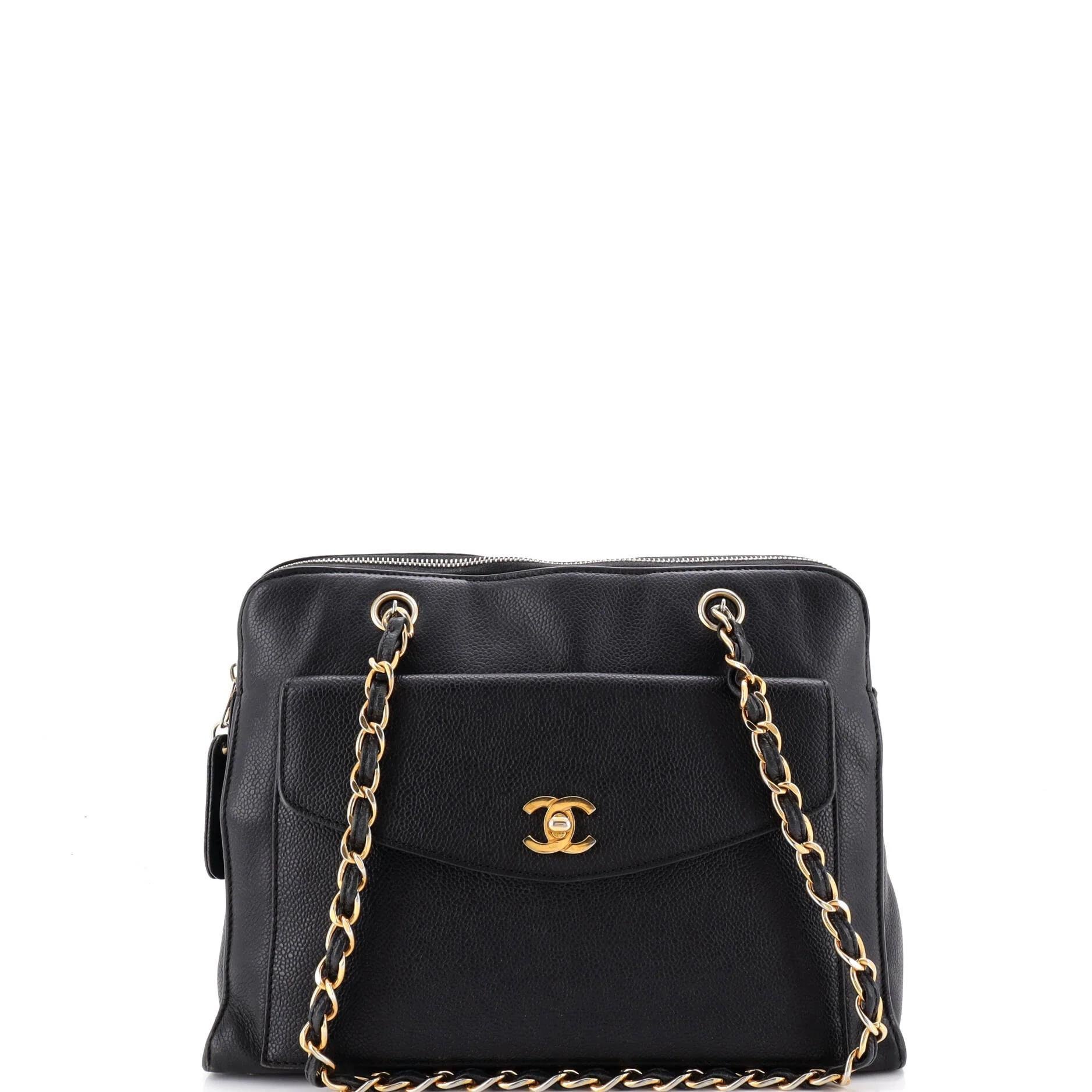 Leather tote