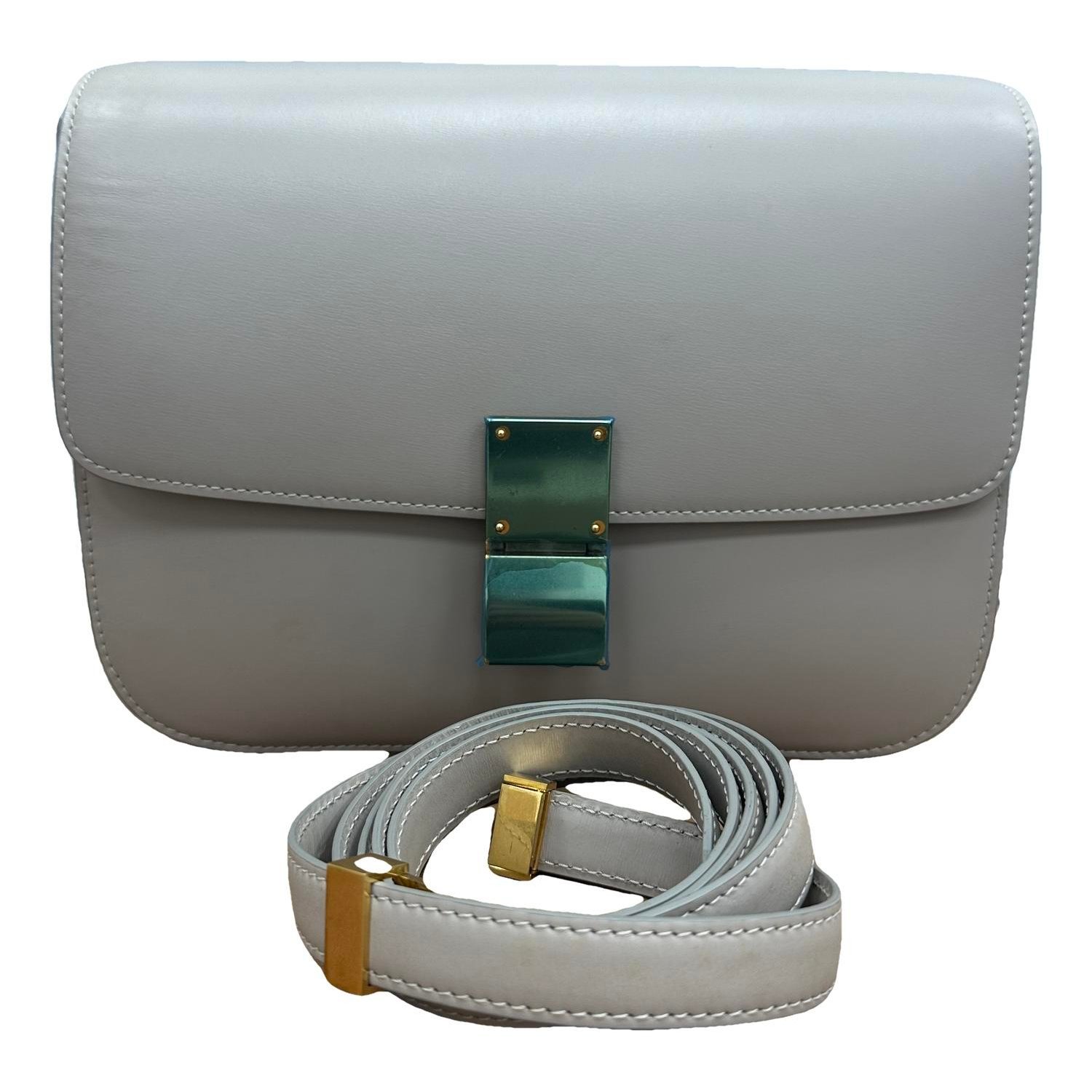 Classic leather handbag