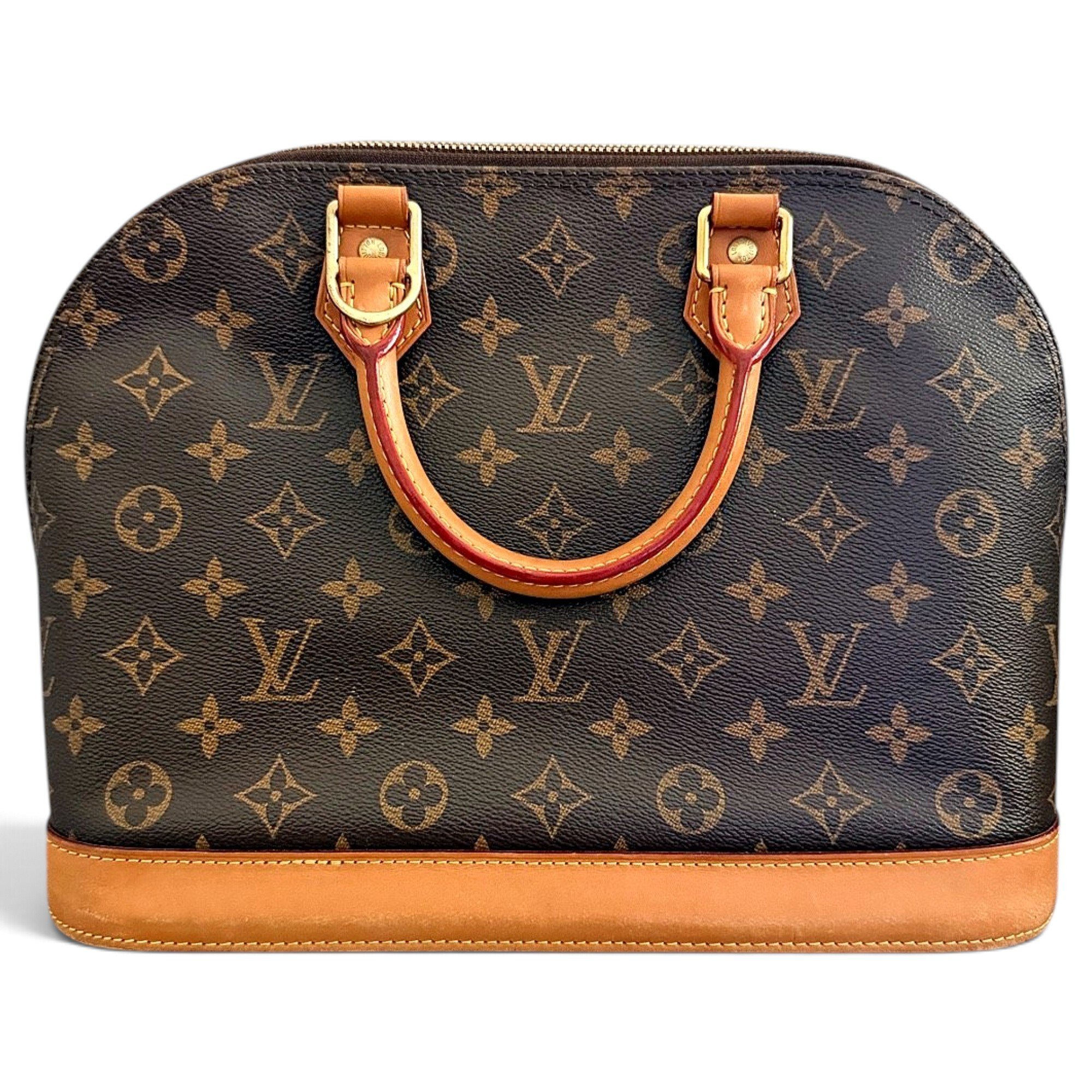 Alma leather handbag
