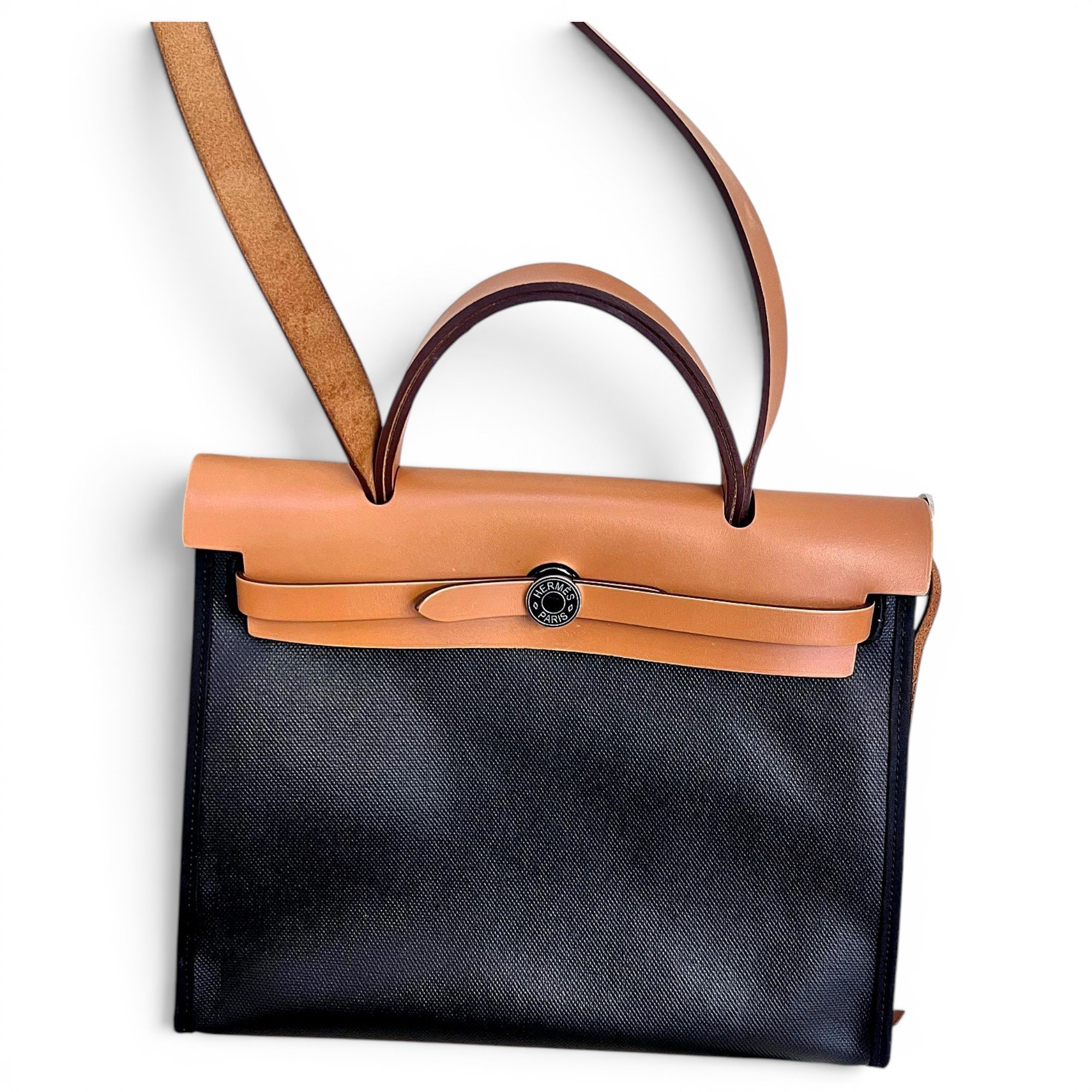 Herbag leather handbag