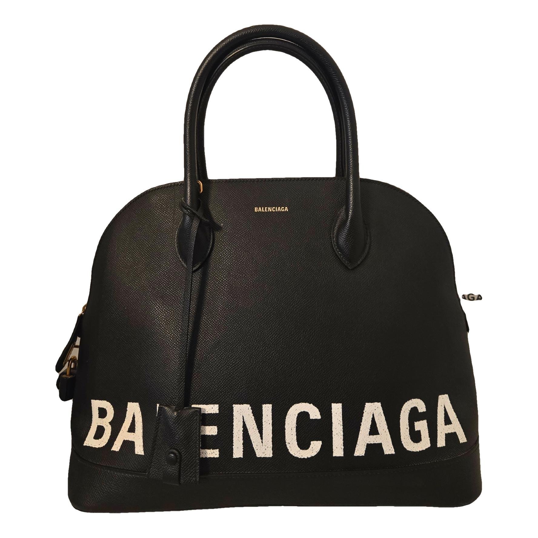 Ville Top Handle leather handbag