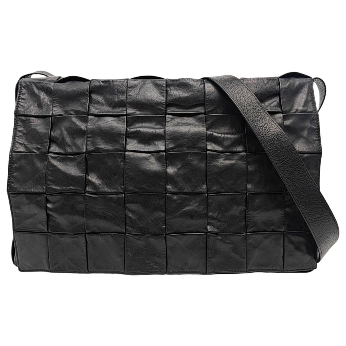 Brick Cassette leather handbag