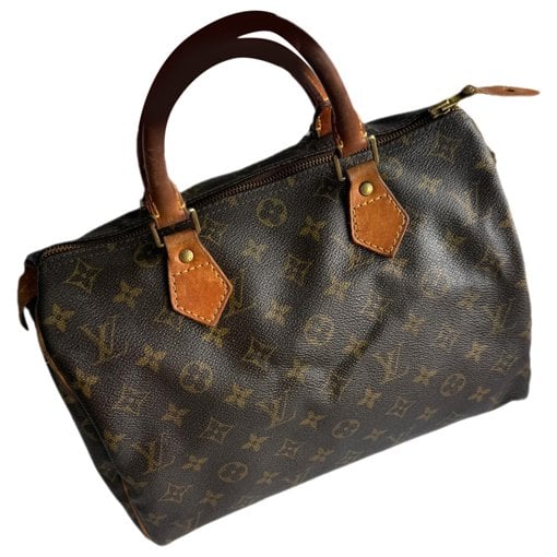 Speedy leather bag