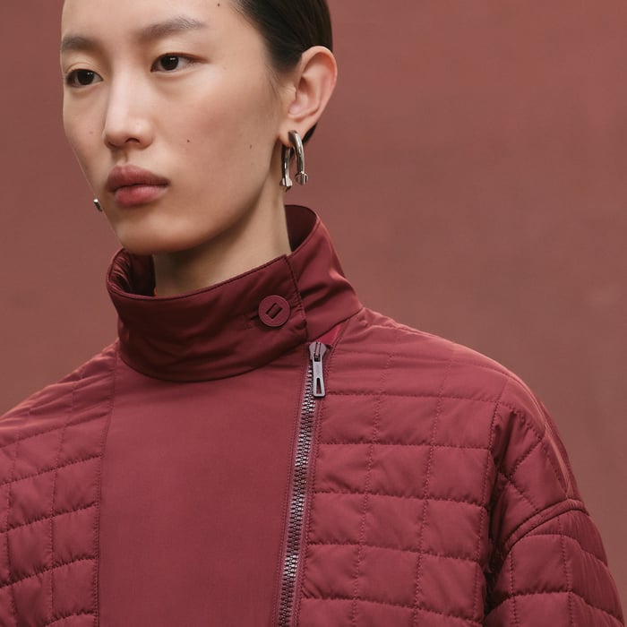 Rouge H Quilted Coat