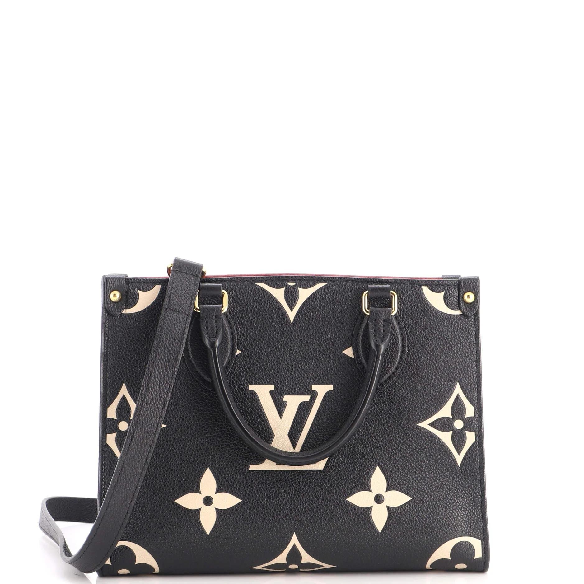 Leather tote