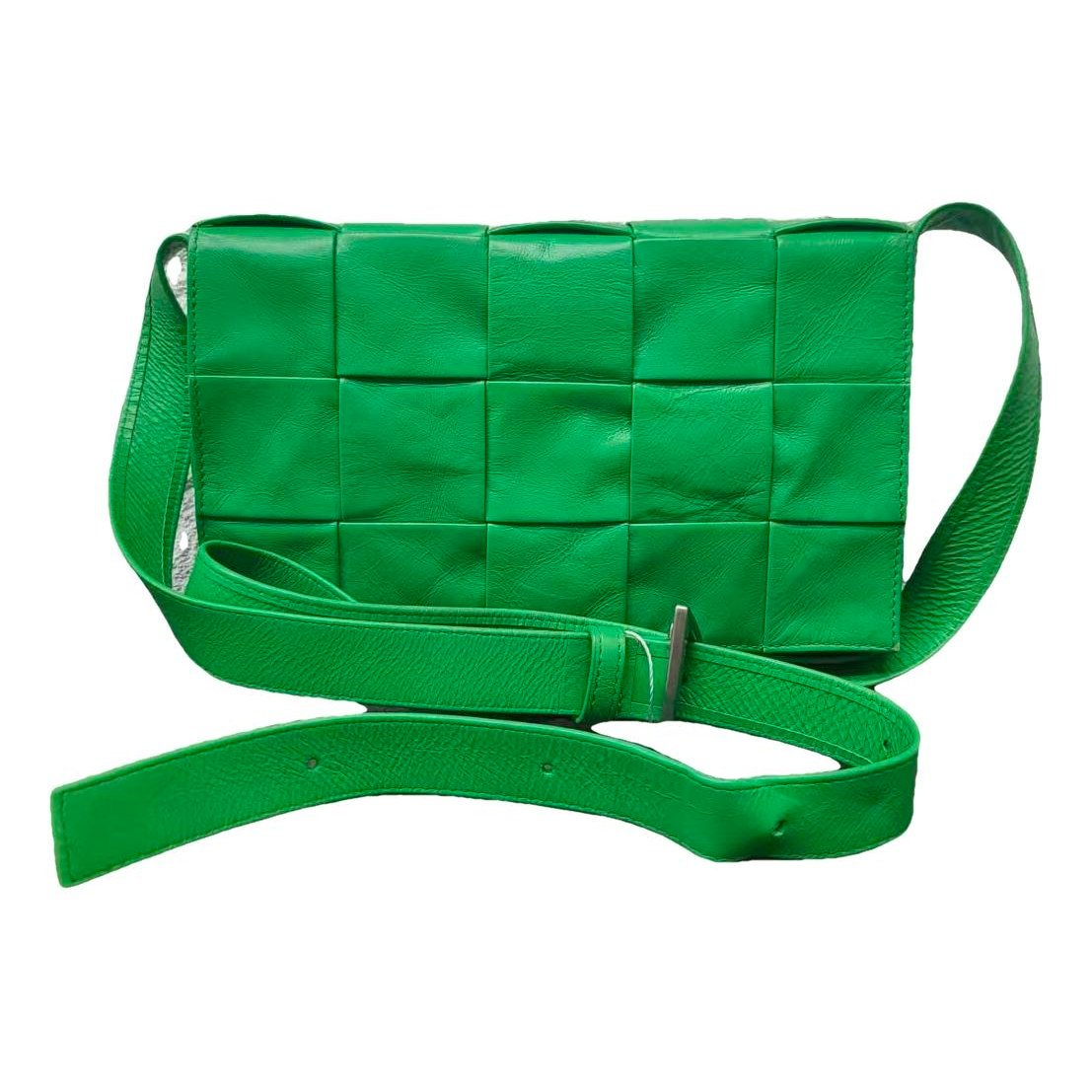 Brick Cassette leather handbag
