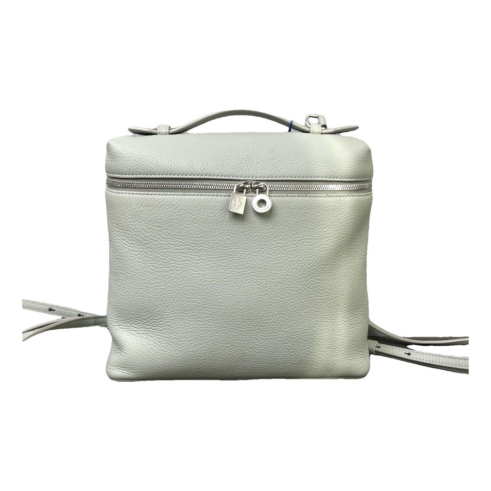 Leather backpack