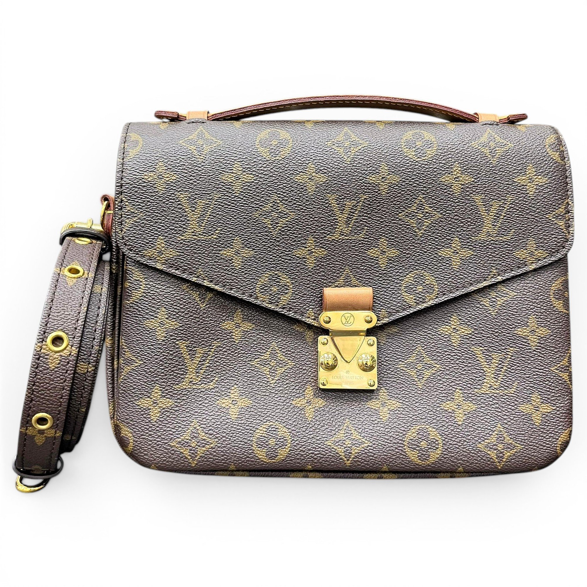 Metis leather handbag