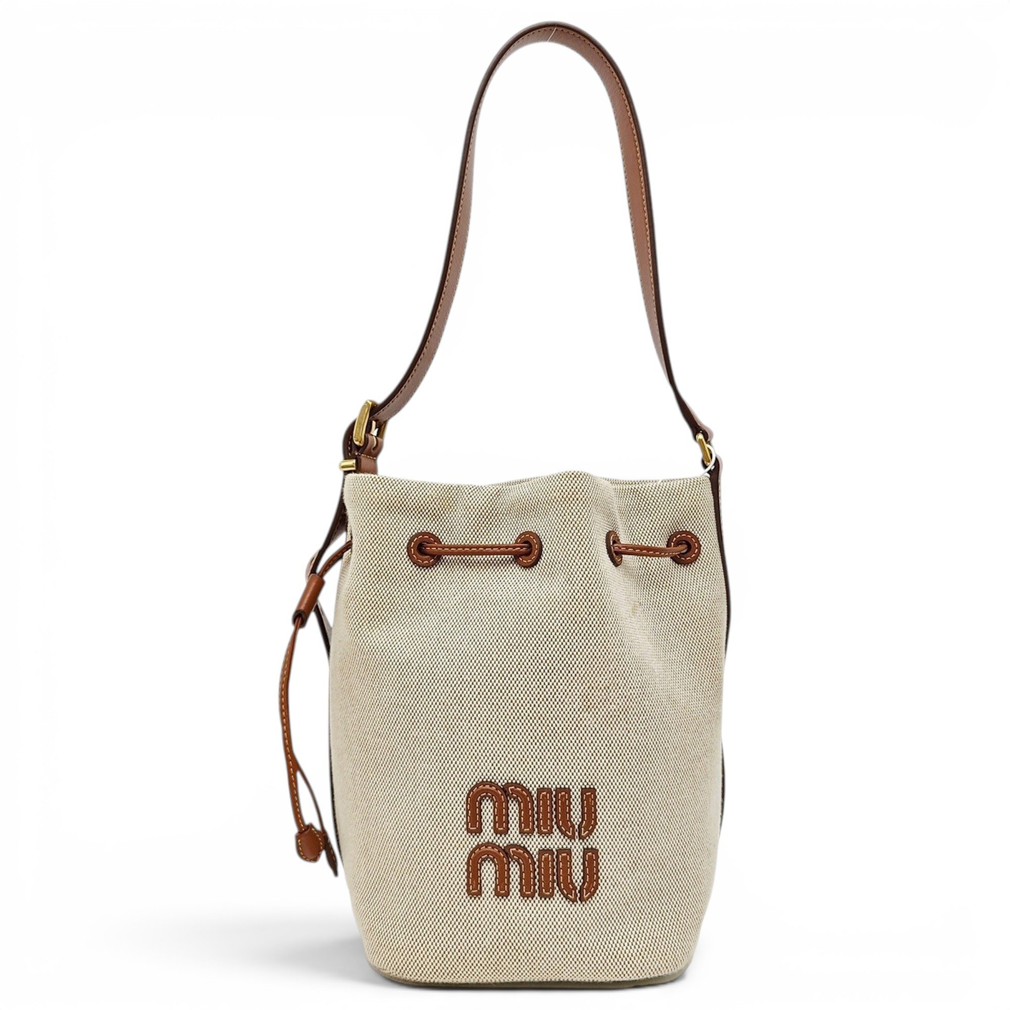 Miu Miu Ivy cloth handbag