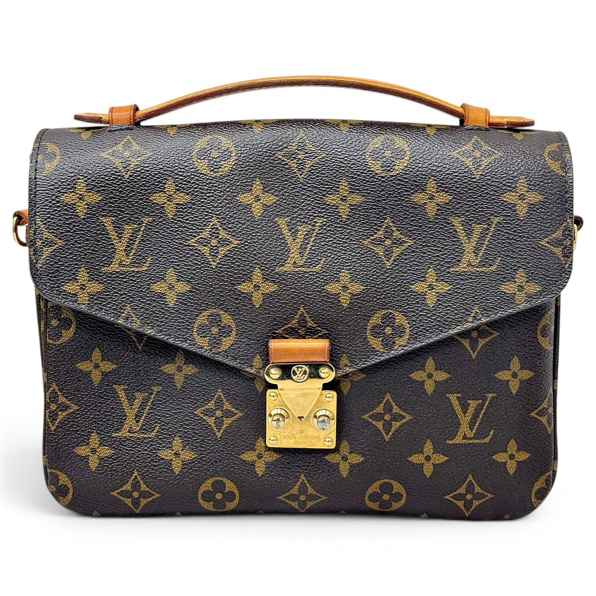 Metis leather handbag