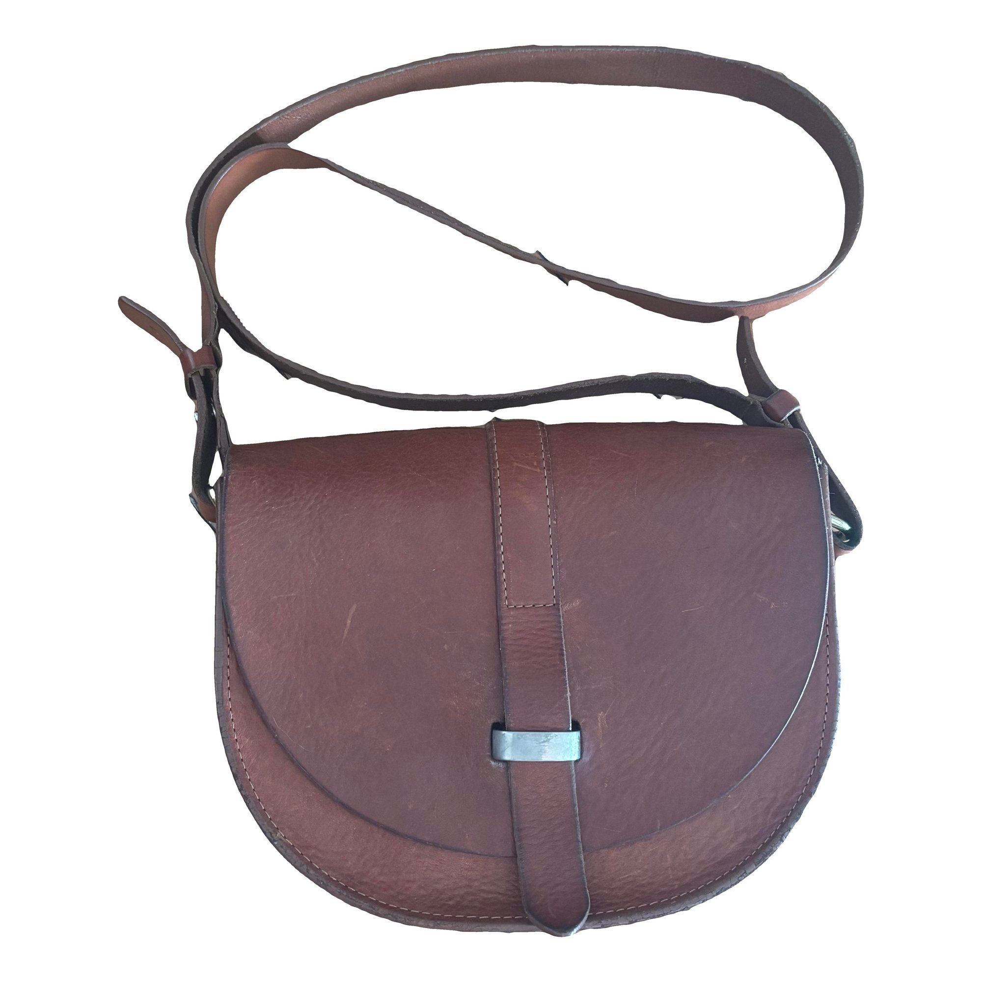 Claude leather crossbody bag