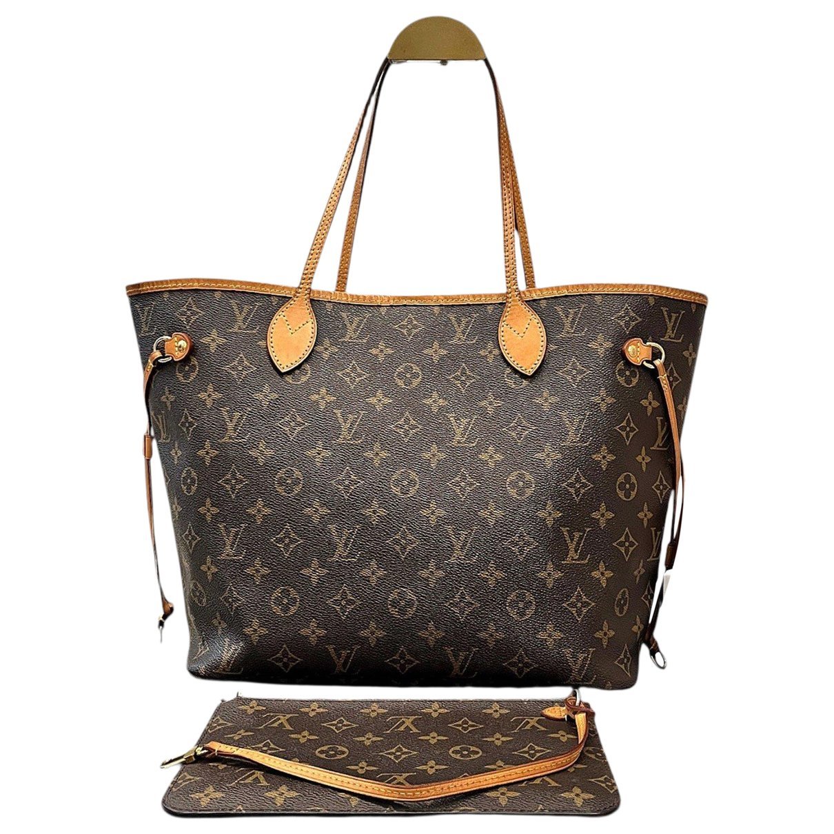 Neverfull leather tote