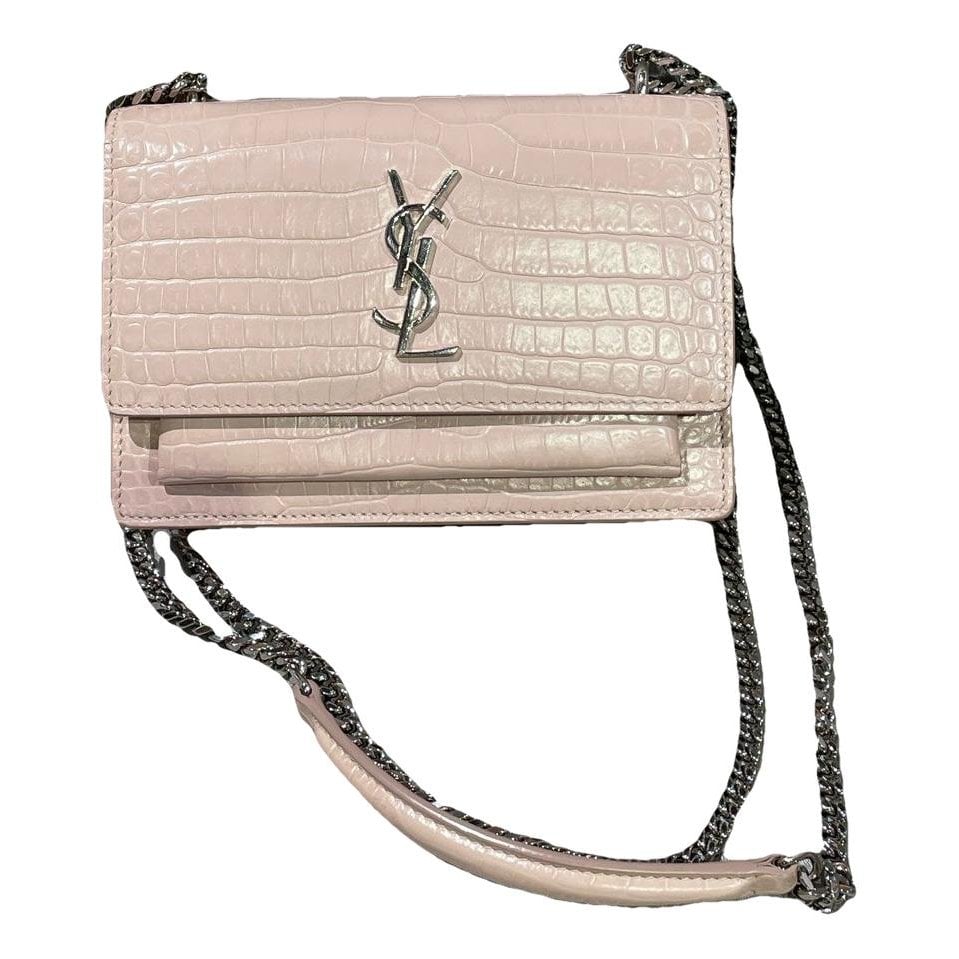 Sunset leather handbag