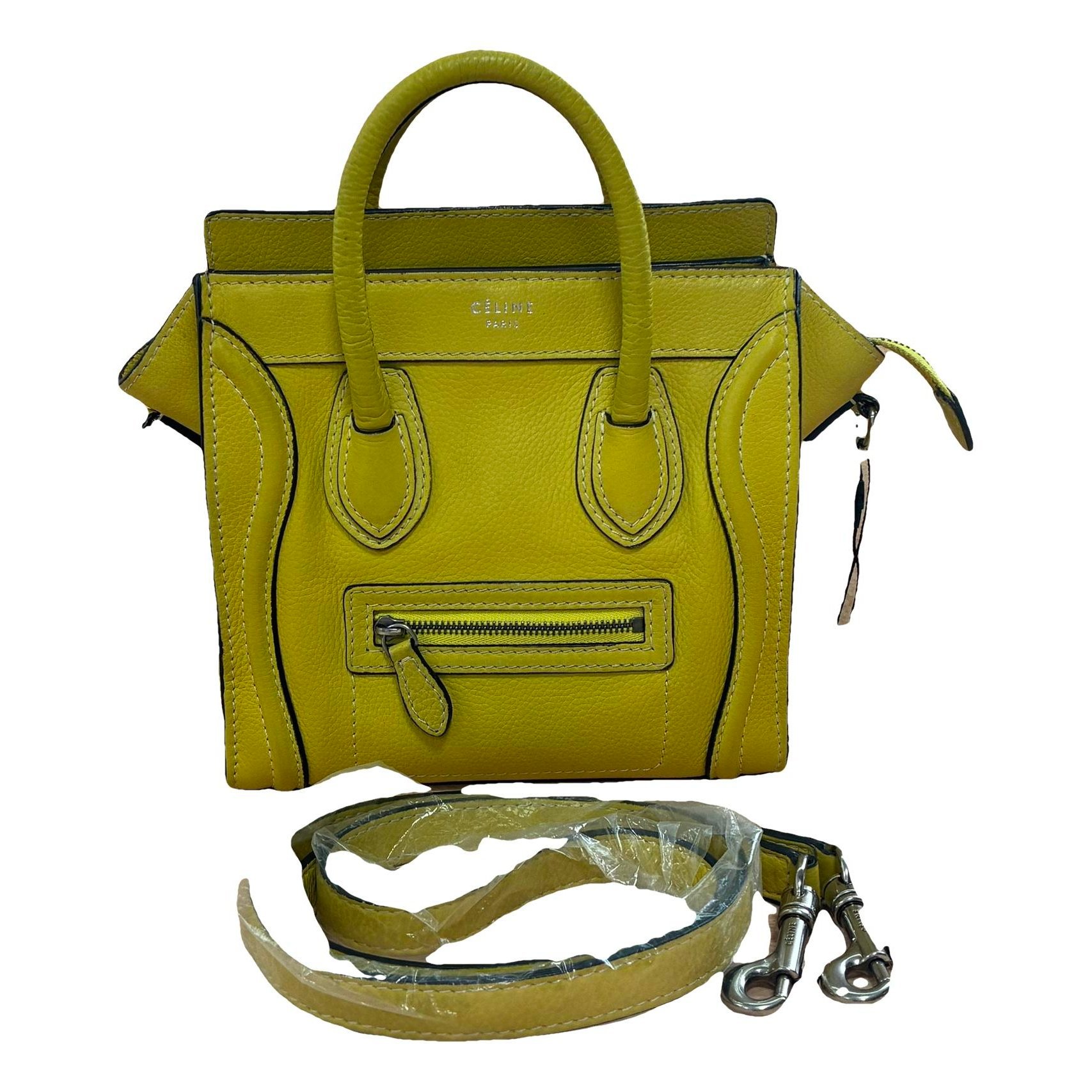 Nano Luggage leather handbag