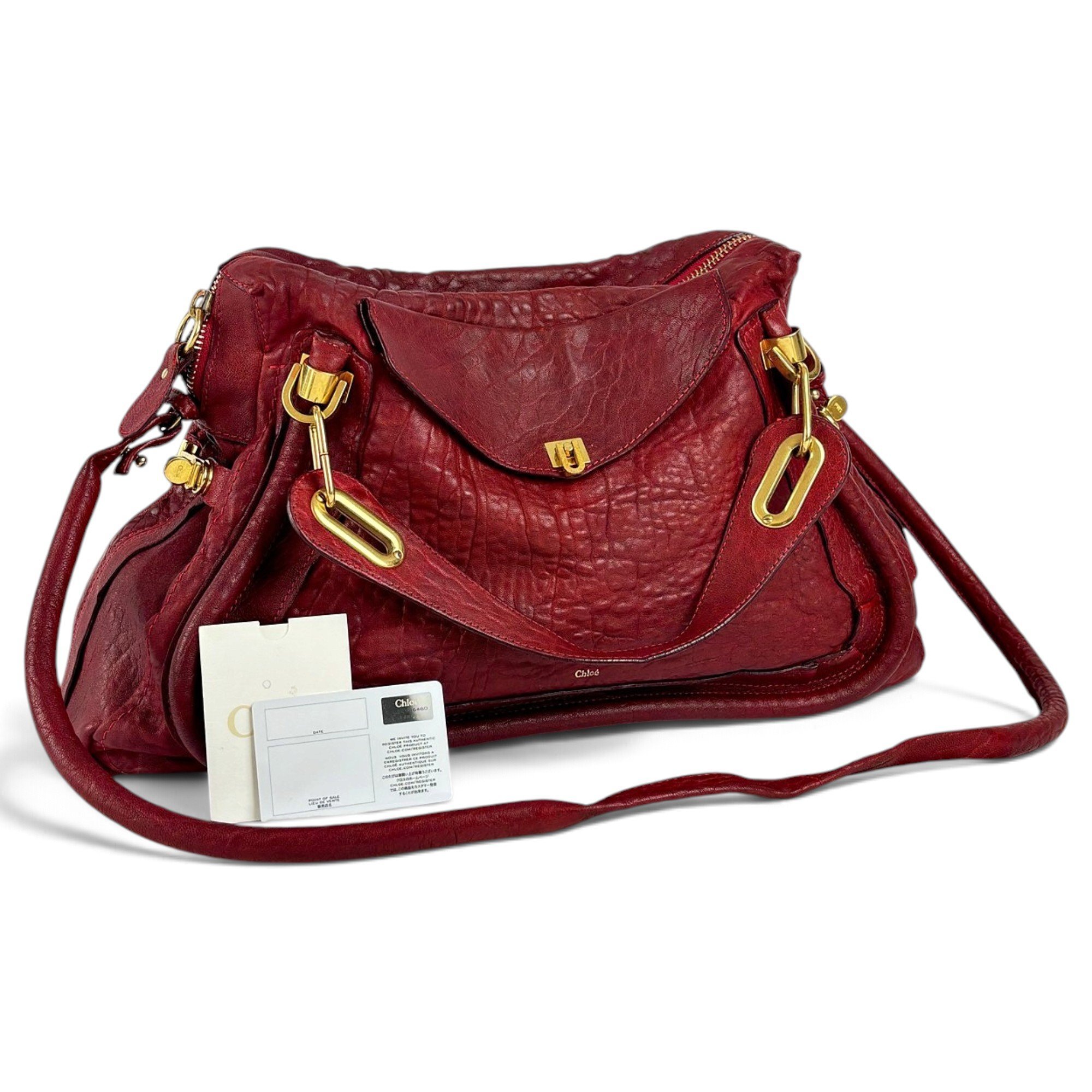 Chloe Paraty leather handbag