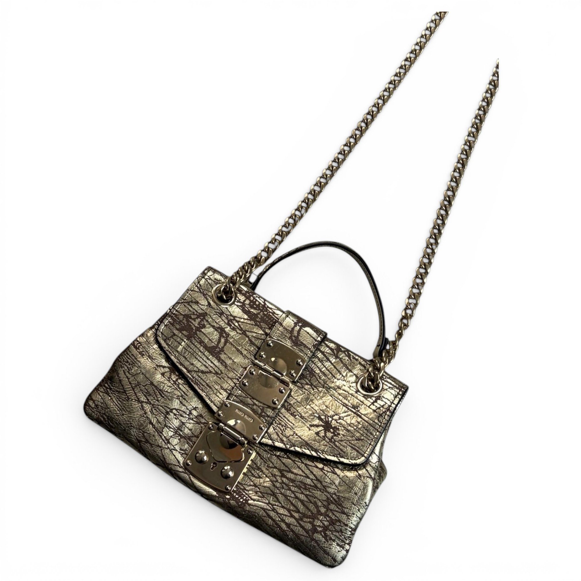 Leather handbag