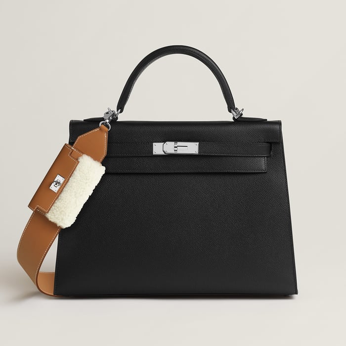 Kelly Pocket Pluch Bag Strap