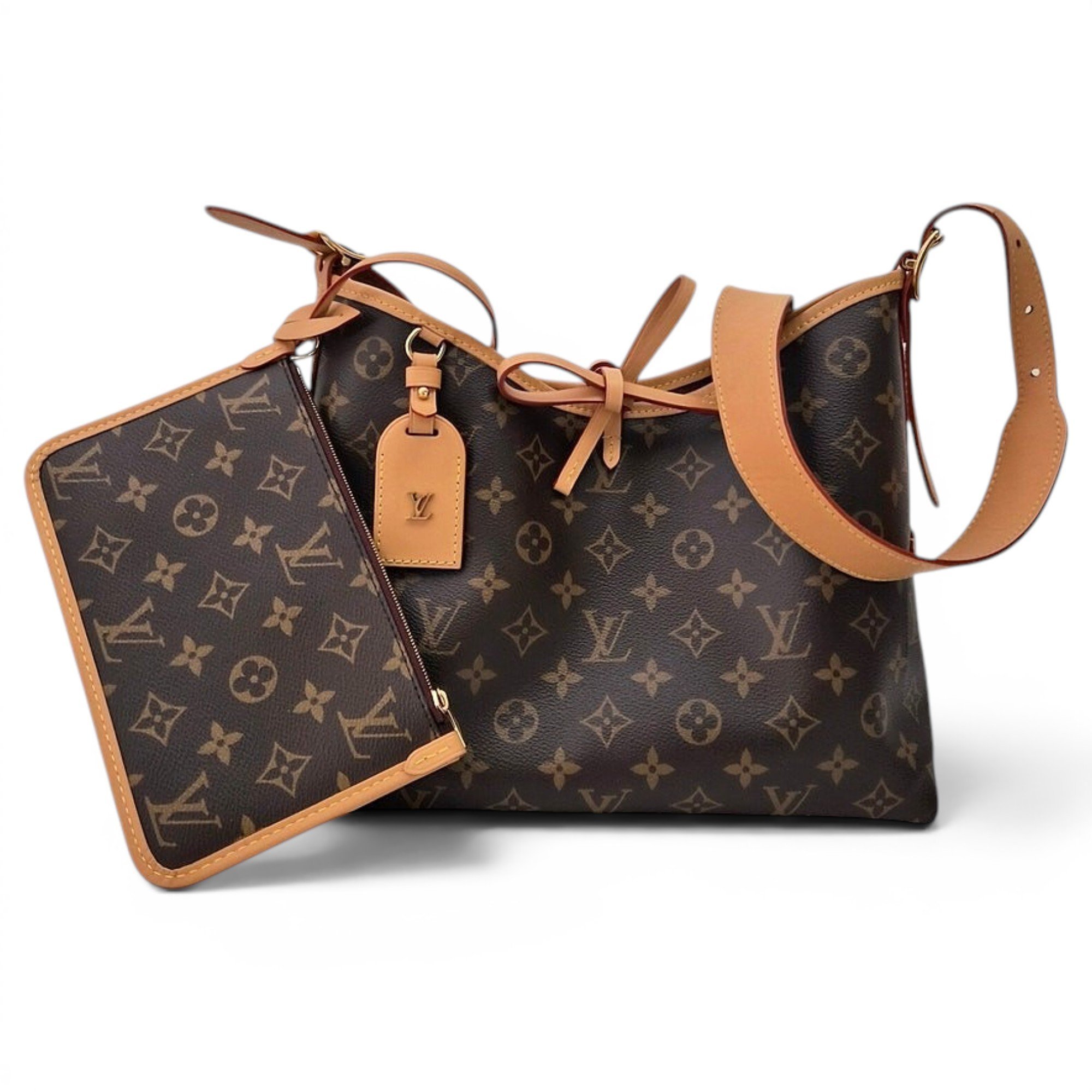 Carry All leather handbag