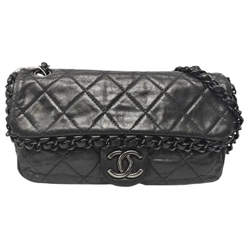 Leather crossbody bag