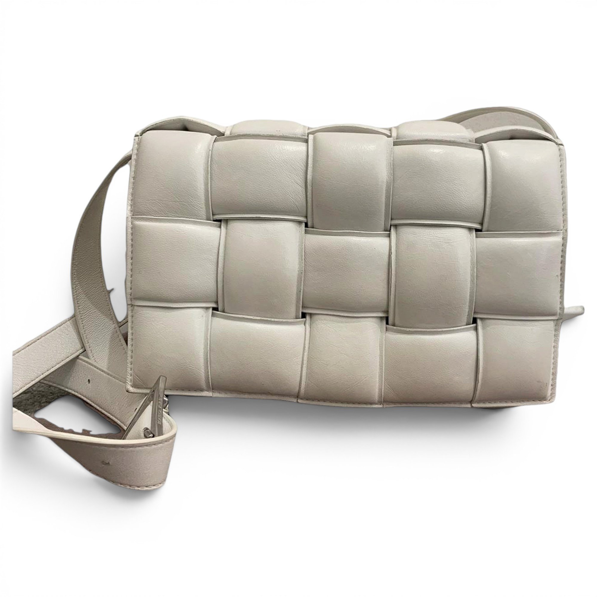 Cassette Padded leather handbag