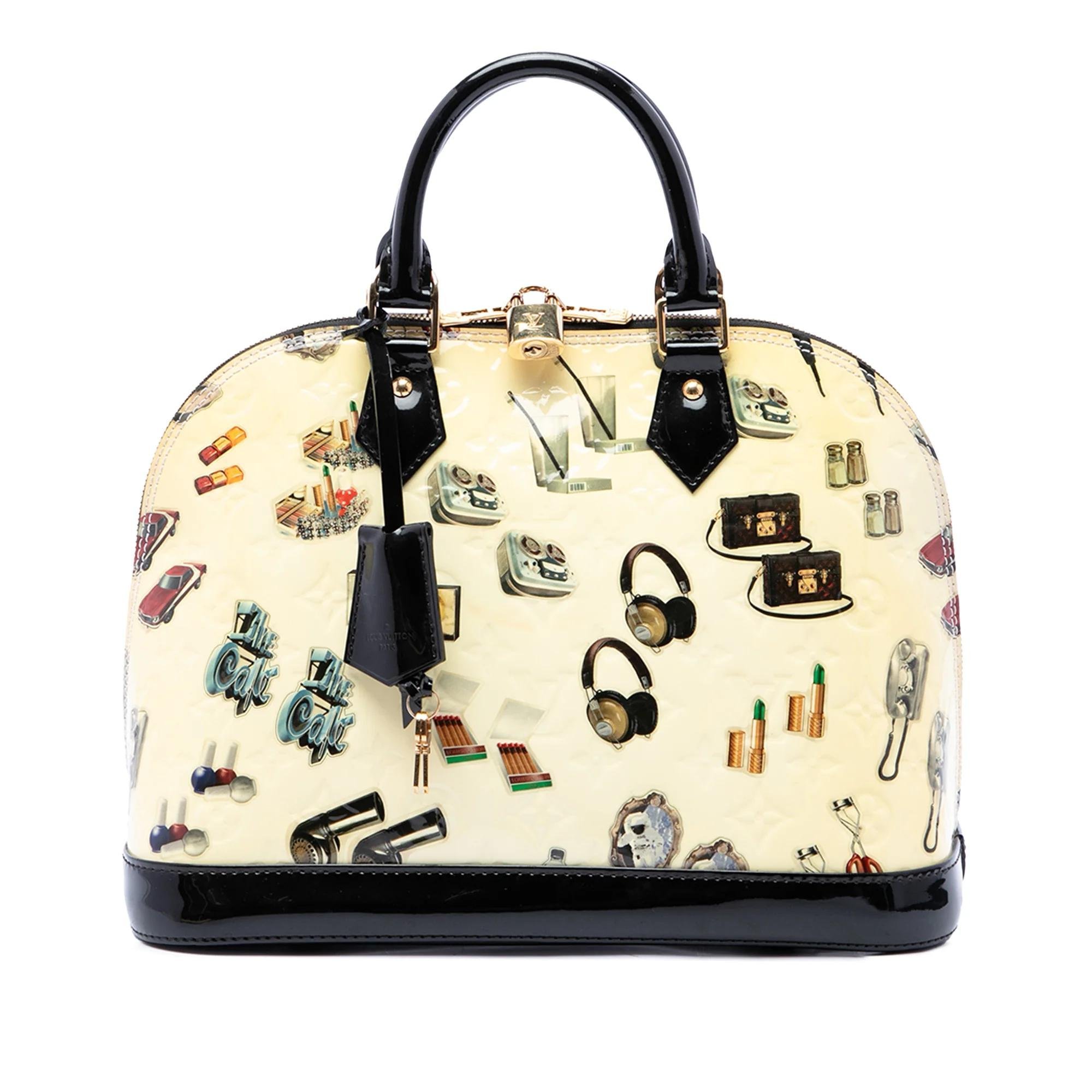 Alma leather handbag