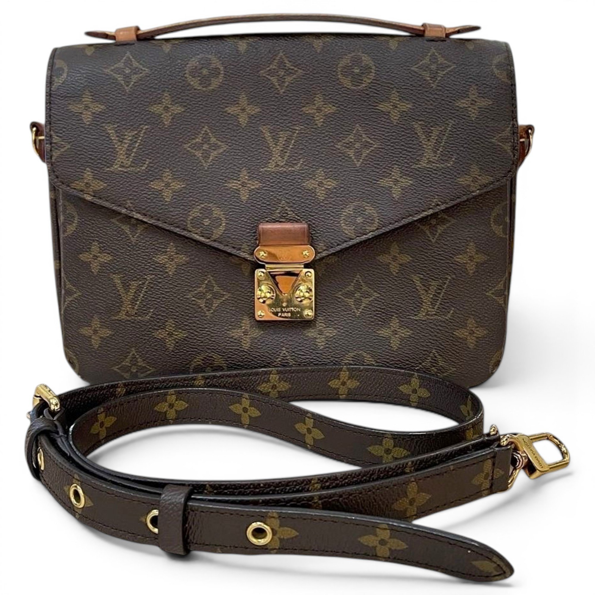 Metis leather handbag