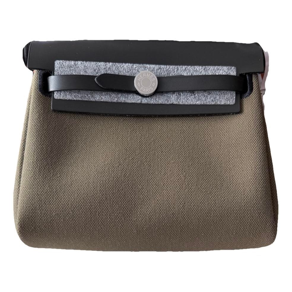 Hermes Herbag Zip cloth handbag