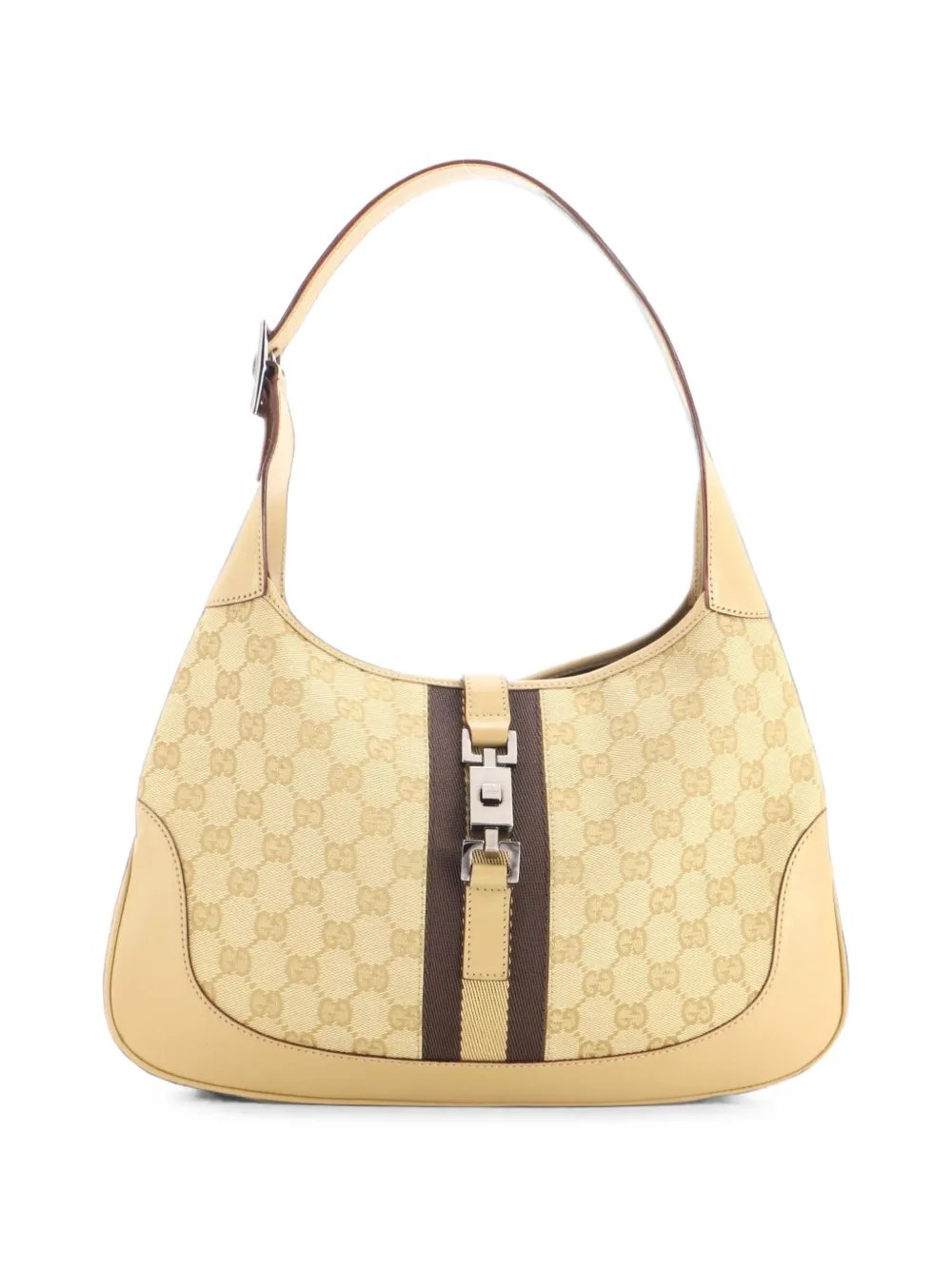 Web Jackie O GG Canvas Medium hobo bag
