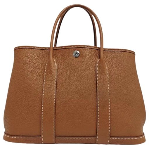 Garden Party leather handbag