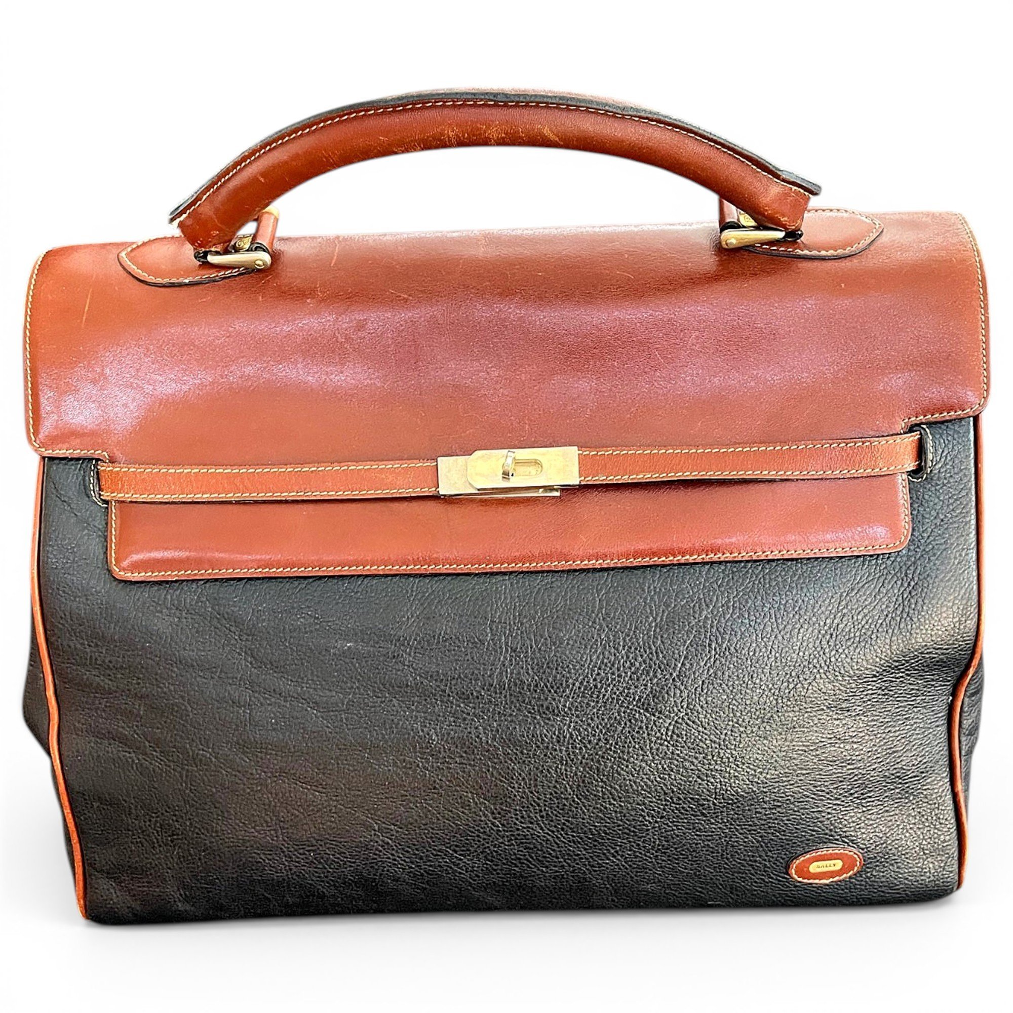 Leather handbag