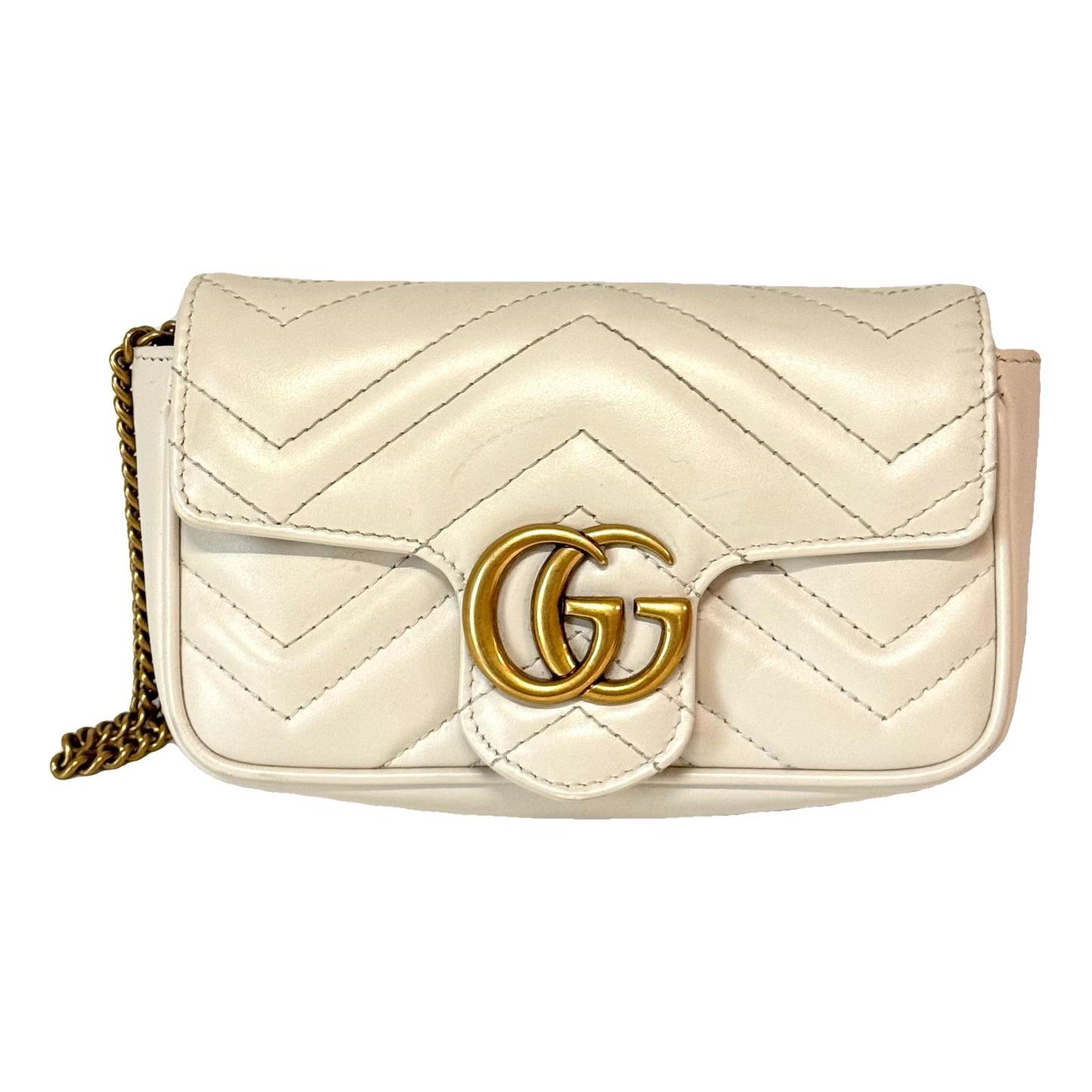 GG Marmont Flap leather crossbody bag