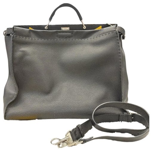 Peekaboo leather crossbody bag