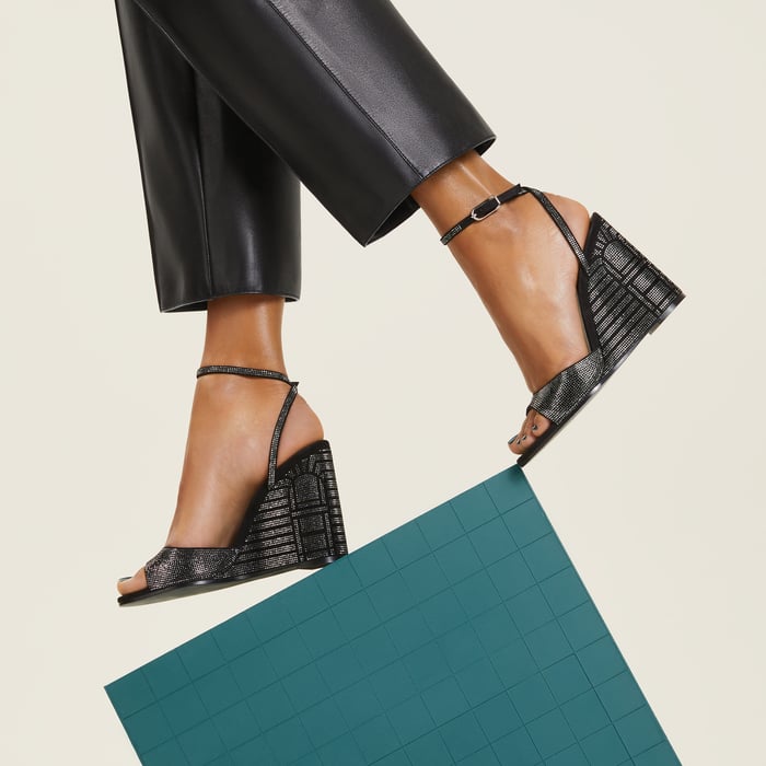 Noir Jolie 100 Sandal