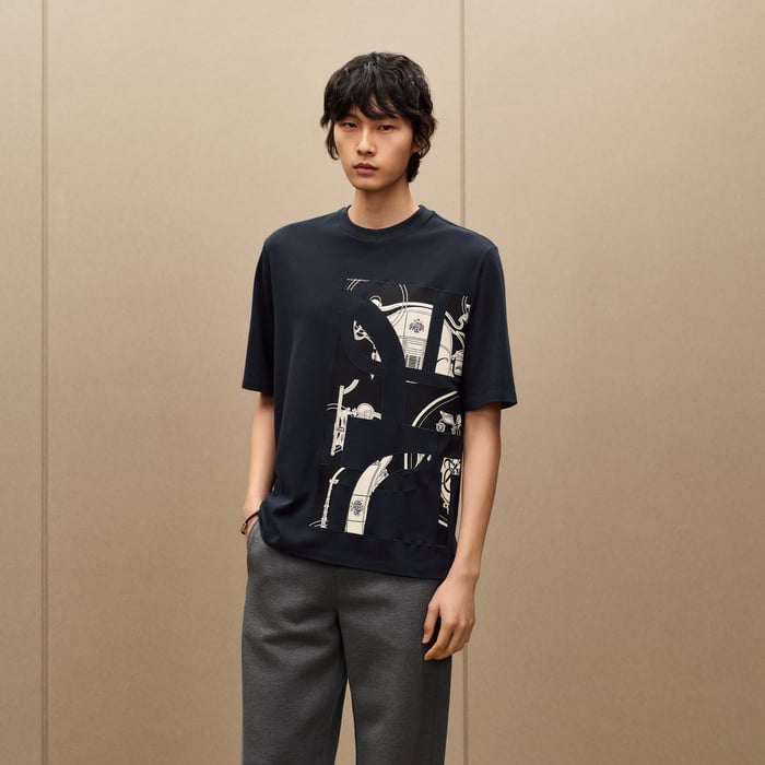 Bleu Nuit "Ex-libris" T-shirt