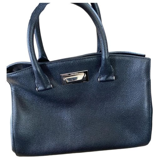 Leather tote