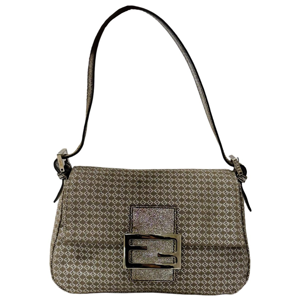 Baguette leather handbag