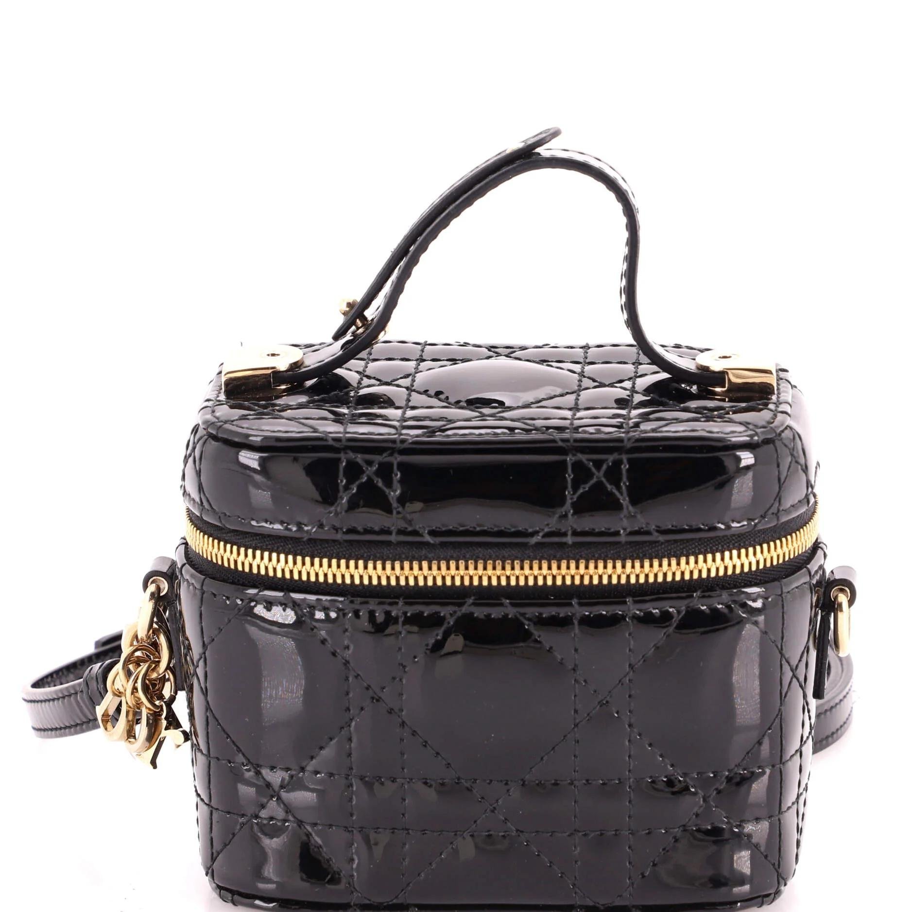Patent leather crossbody bag