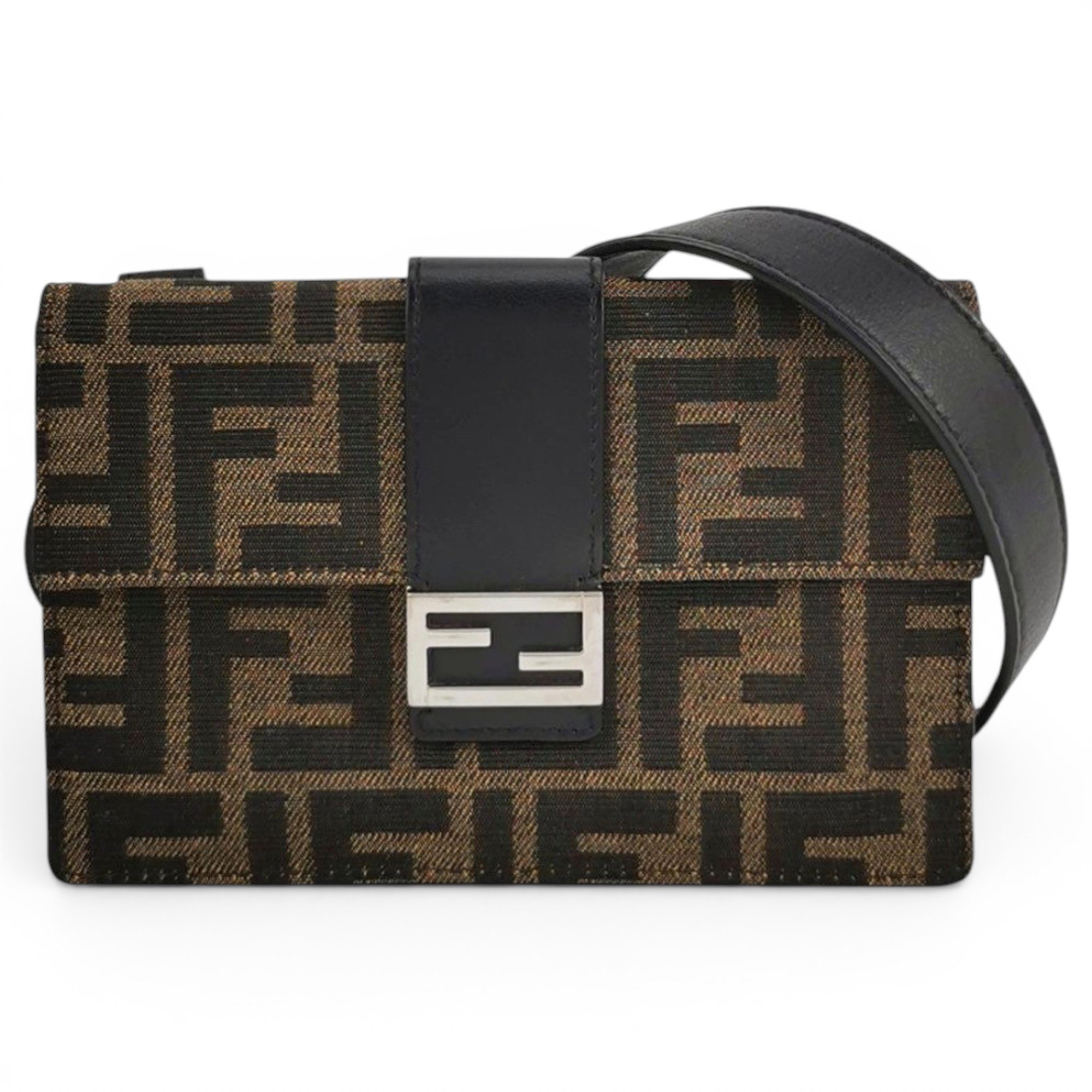 Baguette leather handbag