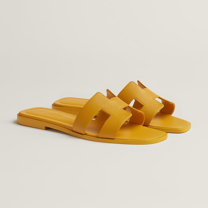 Jaune Topaze Oran Sandal