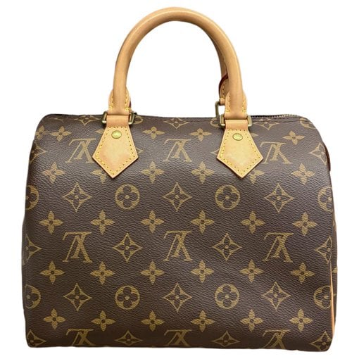 Speedy leather handbag