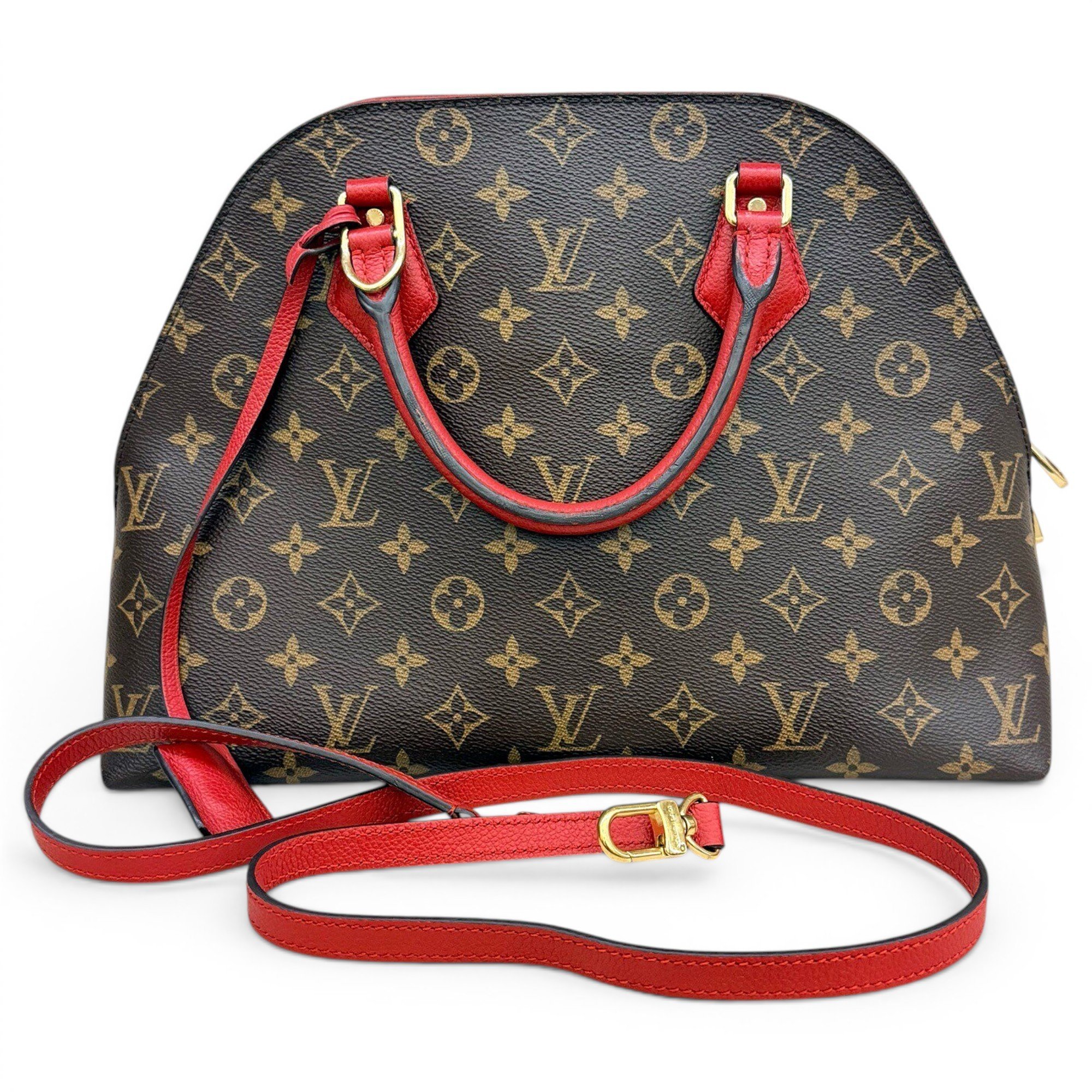 Alma leather handbag