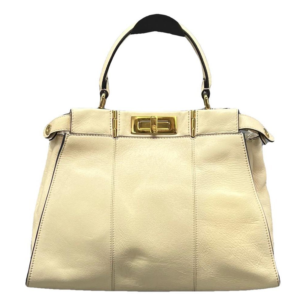 Peekaboo leather handbag