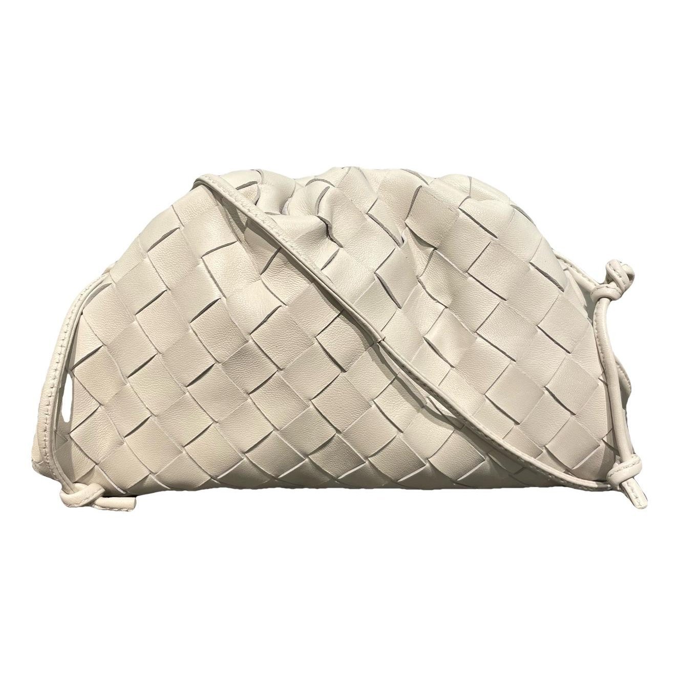 Pouch leather handbag