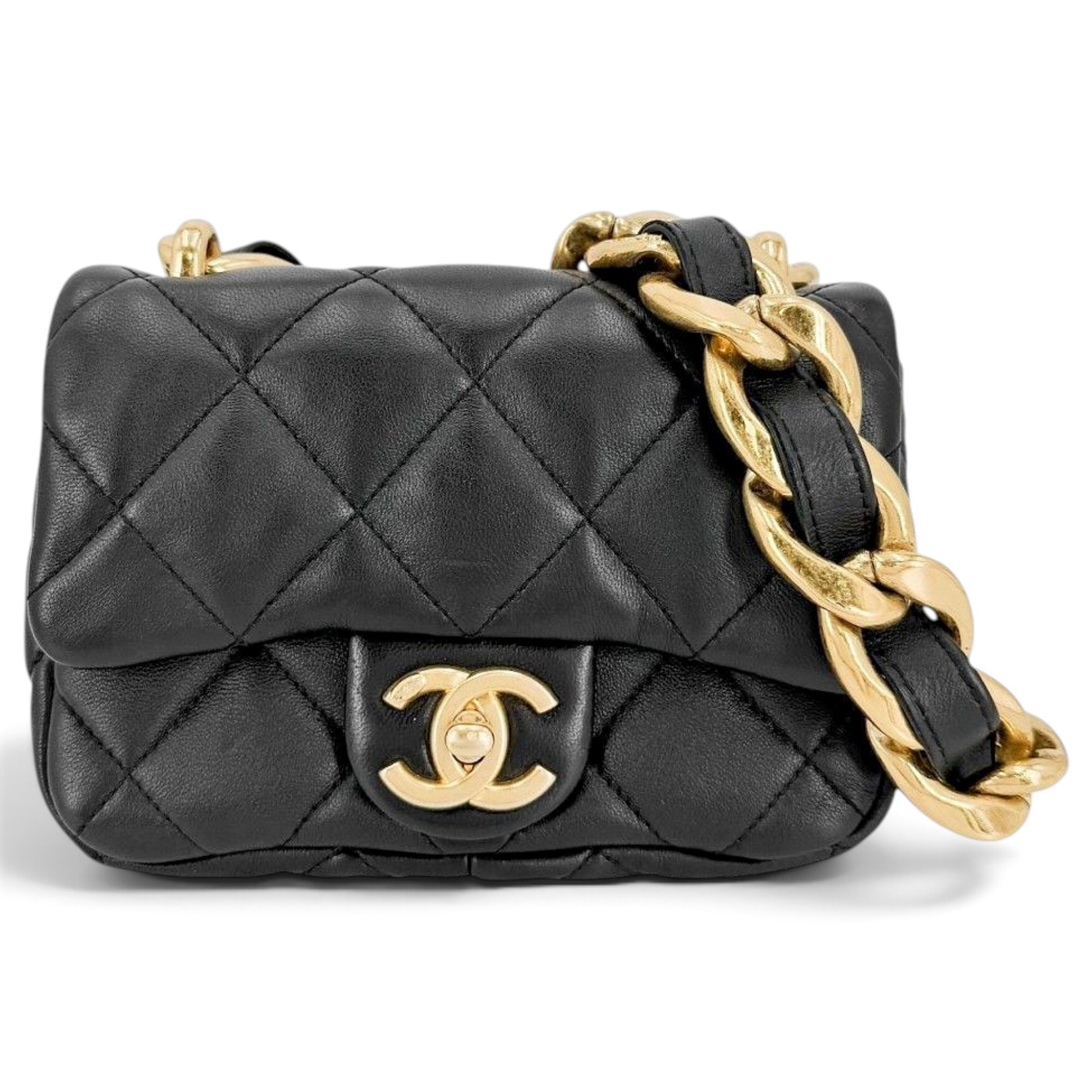 Mademoiselle leather handbag
