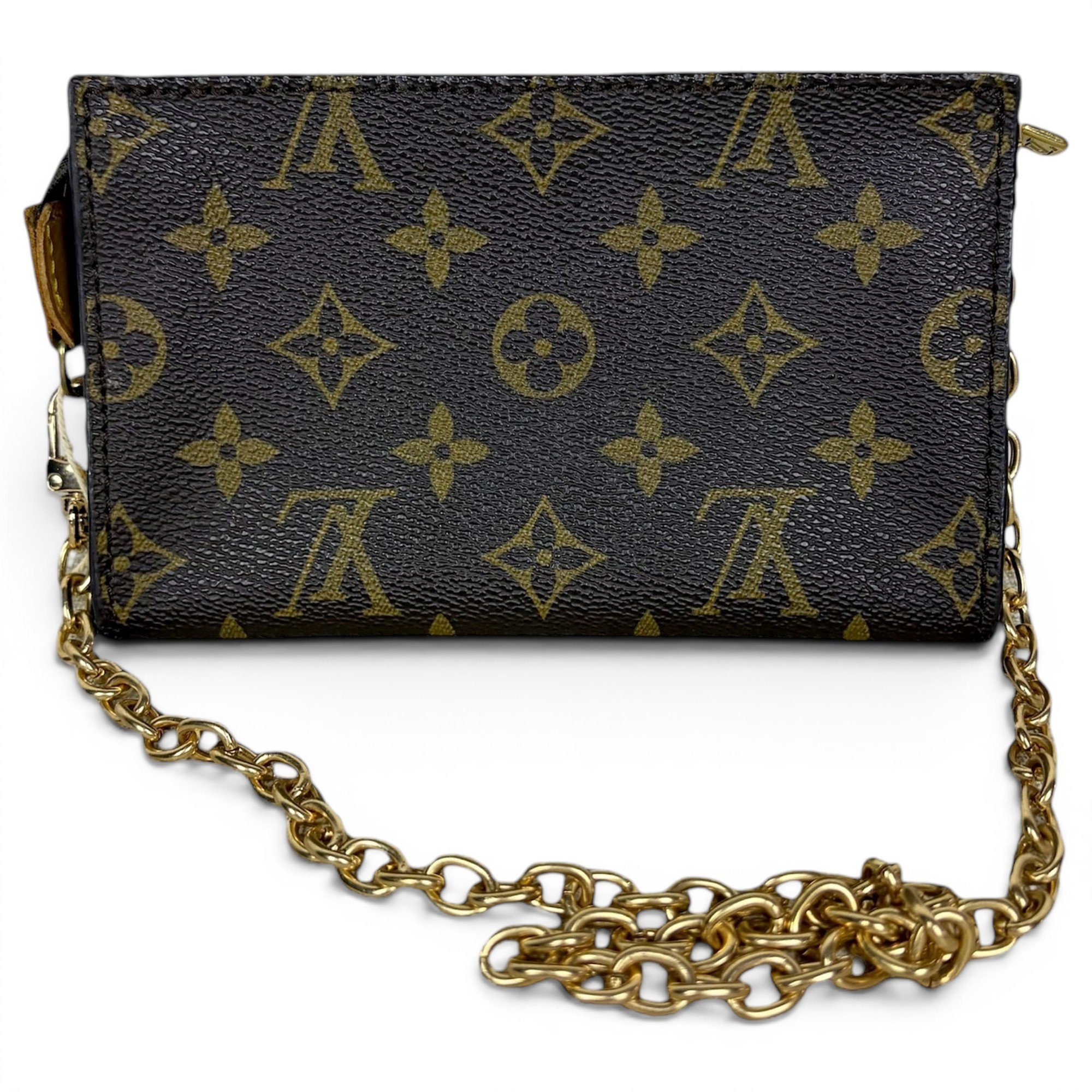 Pochette Accessoire leather handbag