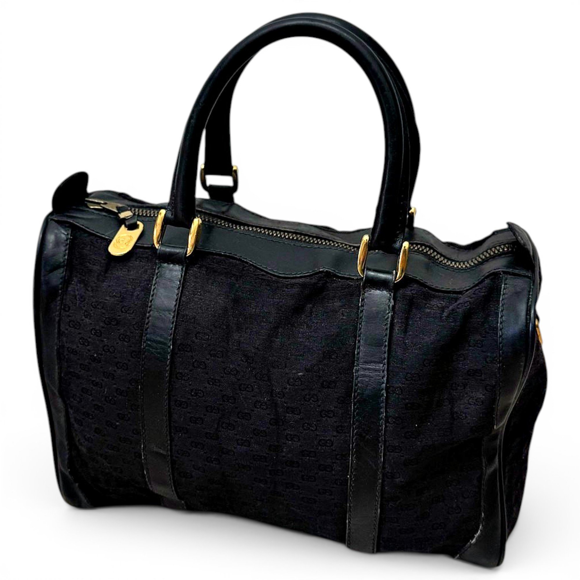 Boston cloth handbag