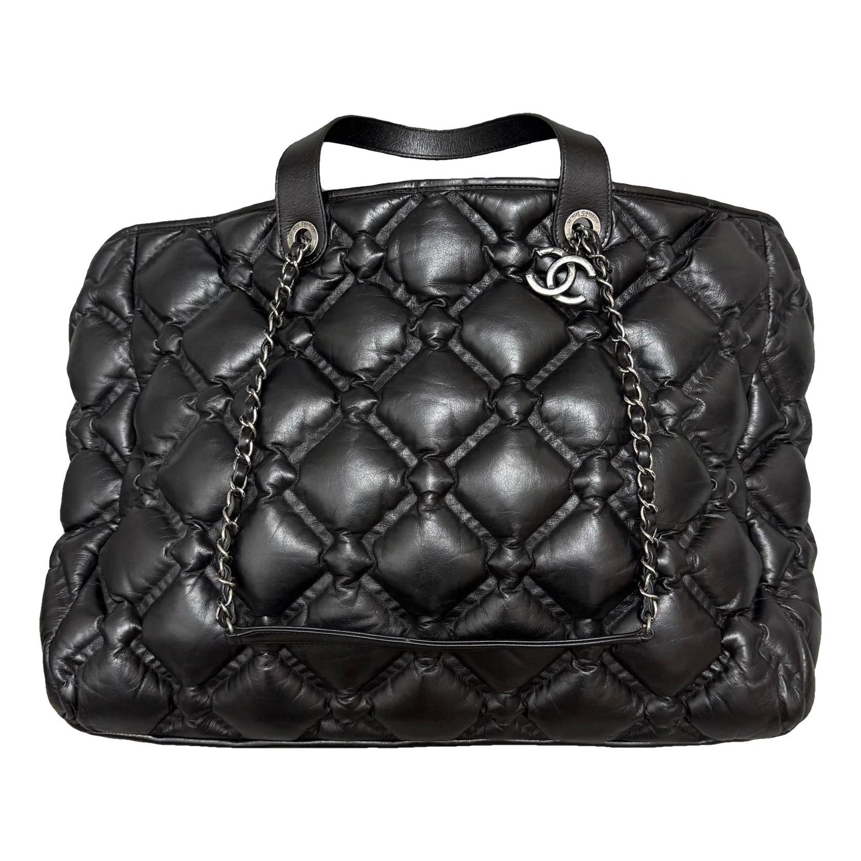 Leather tote